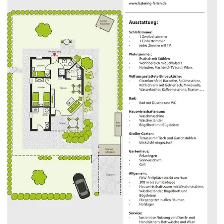 Fichtenhain - Lastering Ferienhaeuser & Vakantiehuis Wettringen (North Rhine-Westphalia)